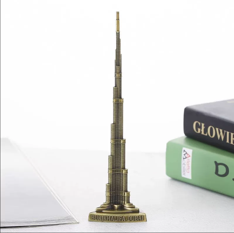 Home Office Dubai - Dubai Burj Khalifa ornamenten, wereldberoemde gebouwmodellen,