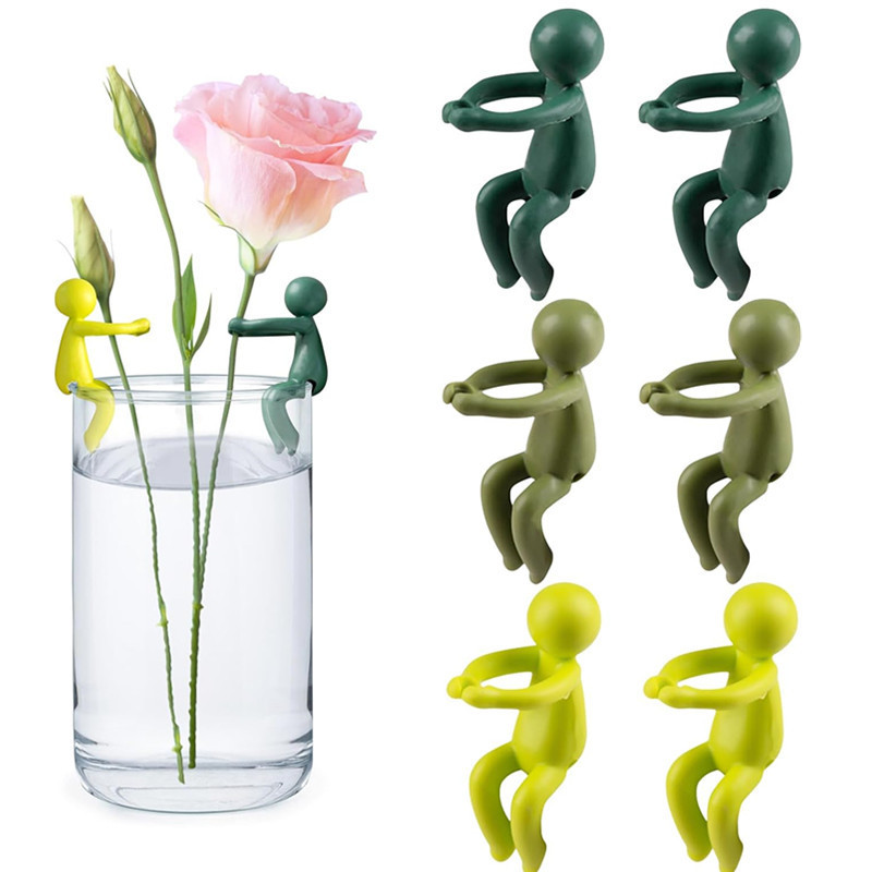 Home Office Layout - Hydroponische plantenhouder figuur ornament rechtopstaande plantensteun