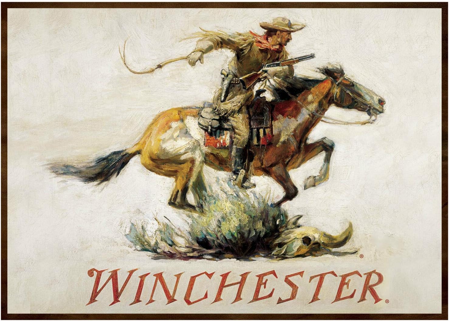 Home Office Or - Metalen blikken bord Vintage kunstdecoratie Winchester
