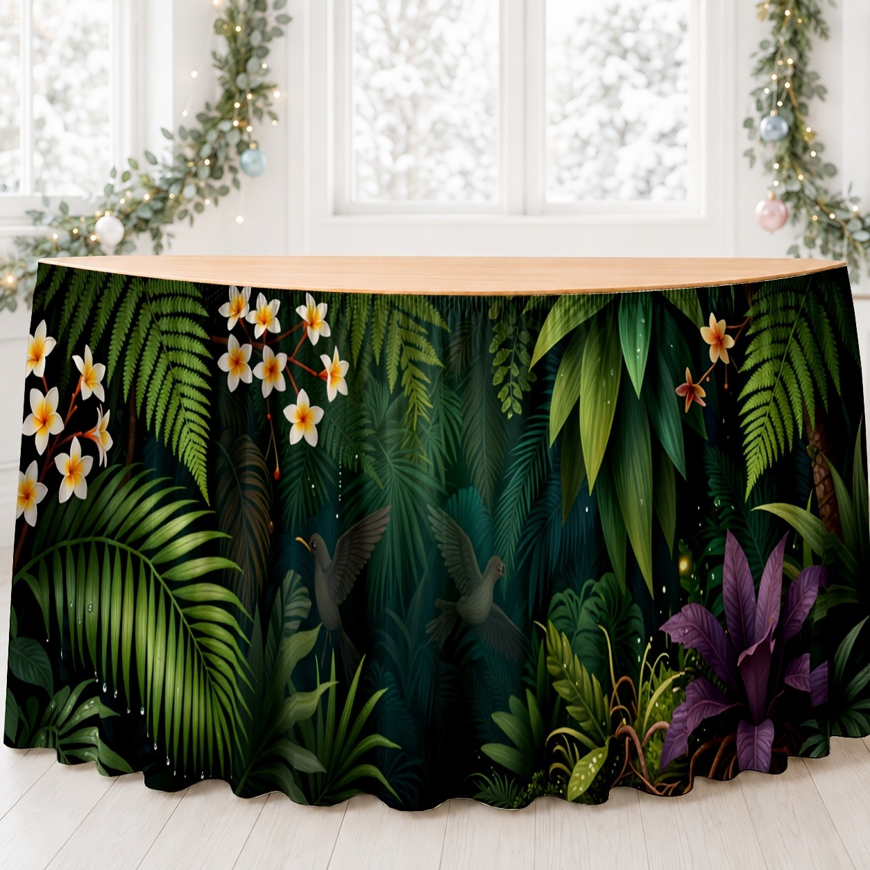 Groene exotische plantendecora - Home Office Work Table recensie en prijs