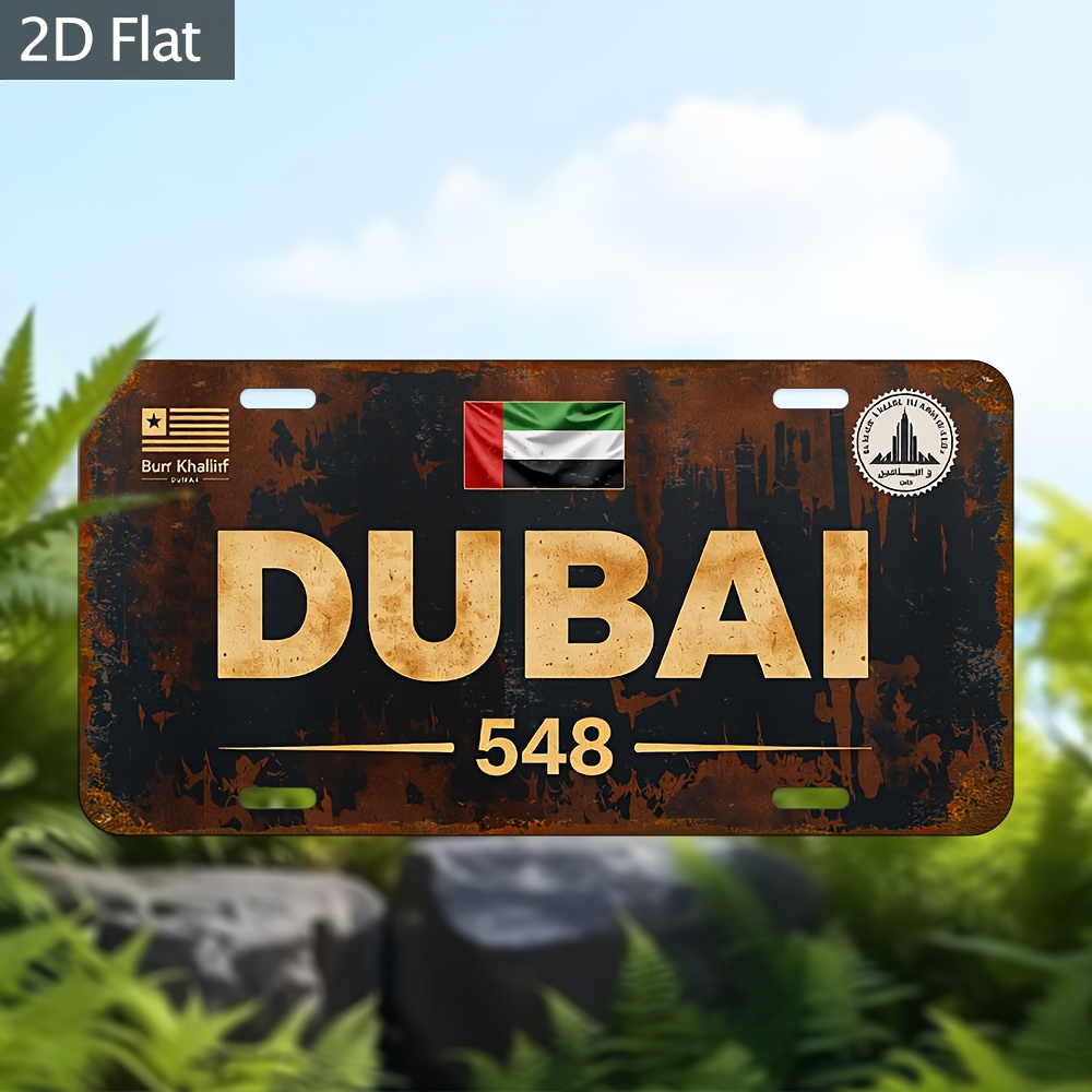 Industriële Dubai kentekenplaa - Home Office Dubai recensie en prijs