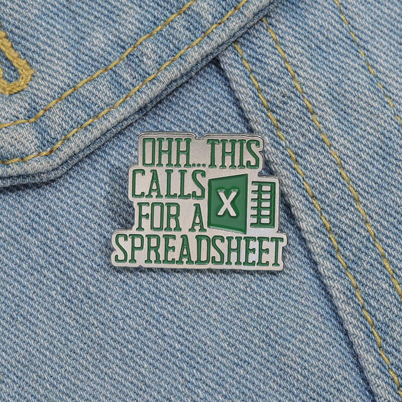 Creatieve Excel Spreadsheet Em - Home Office Logo recensie en prijs