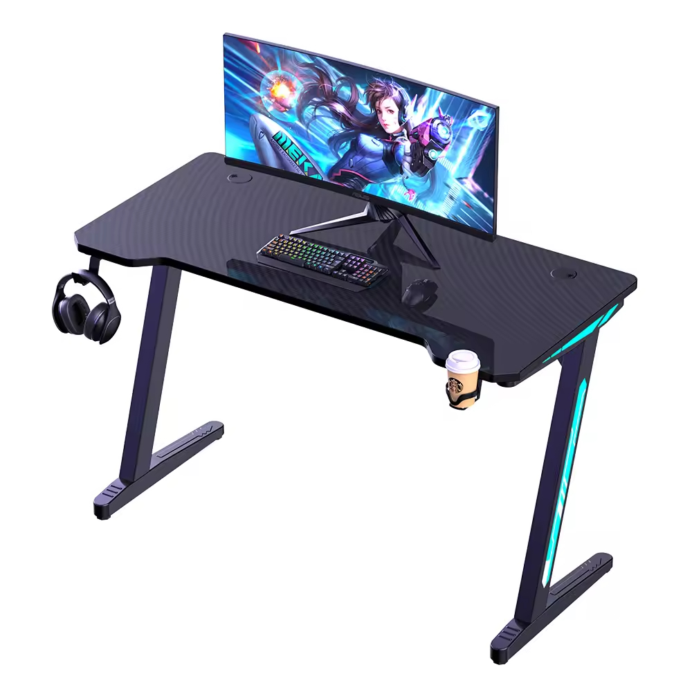 Z-vormig gaming bureau 47 inch - Home Office Work Table recensie en prijs