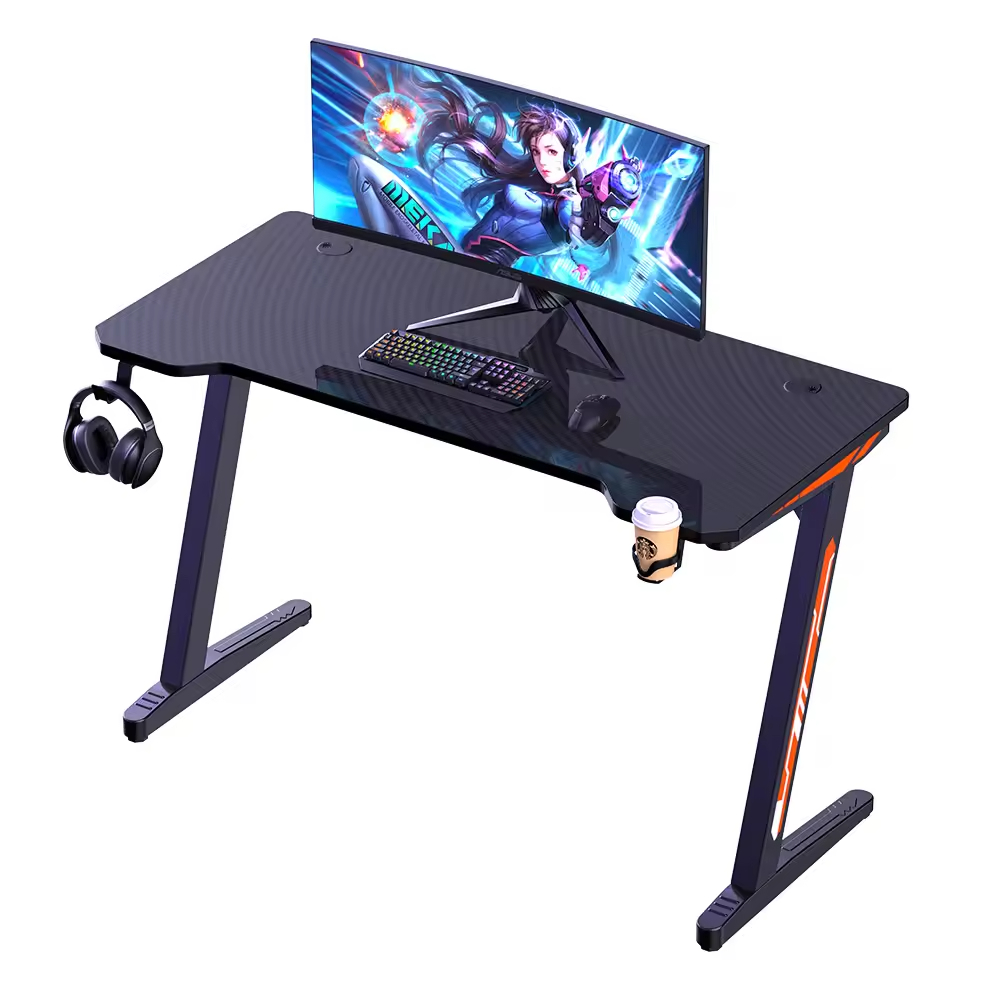 Z-vormig gaming bureau 47 inch - Home Office Work Table recensie en prijs
