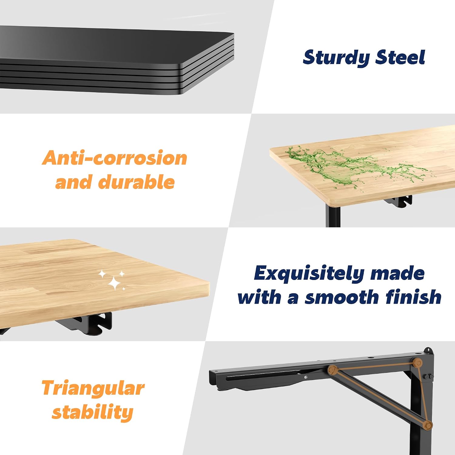 Wandgemonteerde opklapbare wer - Home Office Work Table recensie en prijs